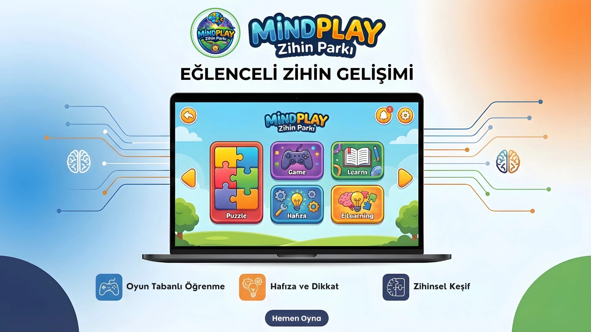 🎮 MINDPLAY  Oyun Sadece Eğlence Değildir...