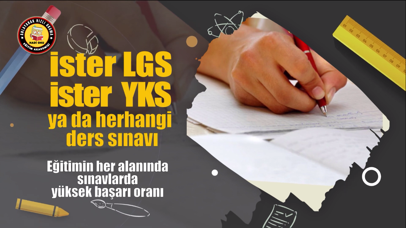 İster LGS, İster TYT-AYT
